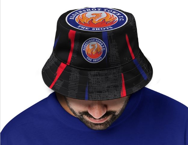 Picture of BUCKET HAT BLACK/RED/BLUE