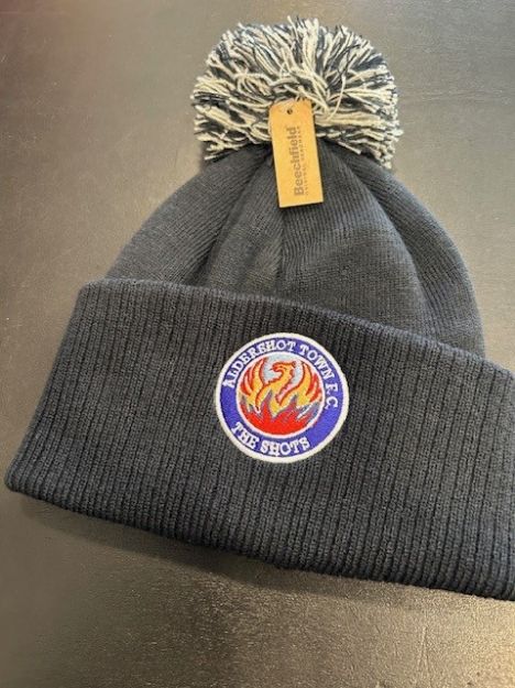 Picture of NAVY/WHITE BOBBLE HAT 