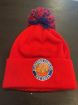 Picture of RED/BLUE BOBBLE HAT 