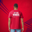 Picture of WEMBLEY WINNERS T-SHIRT RED ADULT 