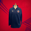 Picture of ERREA- NAVY MANSEL 1/4 ZIP TOP
