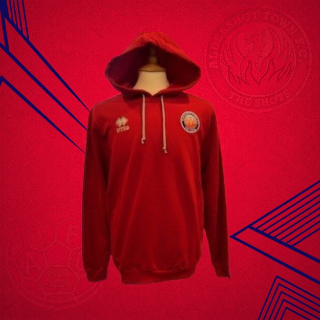 Picture of ERREA RED WARREN HOODIE
