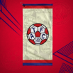 Picture of GOLF TOWEL - CHAMPAGNE 100 YEARS BADGES